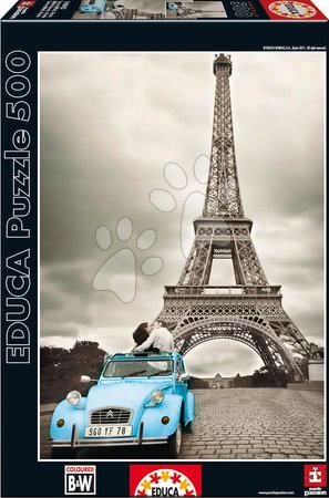 500 delne puzzle - Puzzle Eifflov stolp Educa - 2