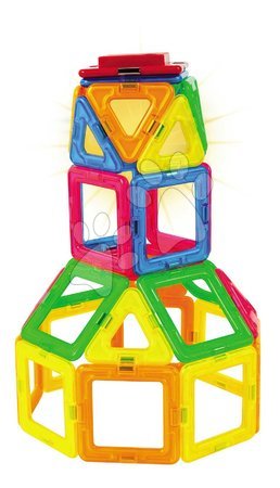 Bausätze Magformers  - Stavebnica magnetická Neónové svetlá Neon Led Set Hi-Tech Magformers