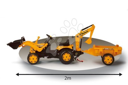 Produse vechi - Tractor cu pedale Power Builder Smoby - 5