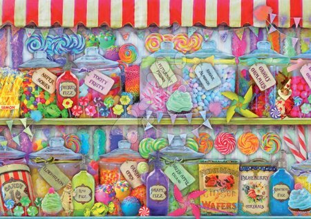 Puzzle 1000 dielne - Puzzle Genuine Candy Shop Educa_1