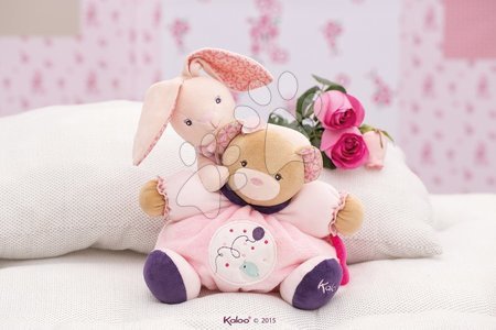 Hadrové panenky - Plyšový králíček panenka Petite Rose-Musical Doll Kaloo - 3