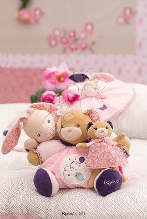Hadrové panenky - Plyšový králíček panenka Petite Rose-Musical Doll Kaloo - 4