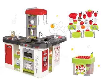 Elektronické kuchyňky - Set kuchyňka Tefal Studio XXL Smoby