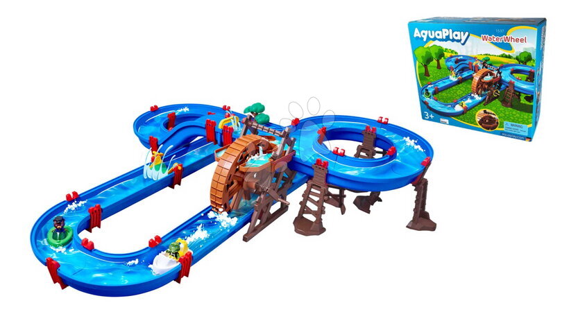 Vodní dráhy pro děti - Vodní dráha s vodním kolem WaterWheel AquaPlay - 8