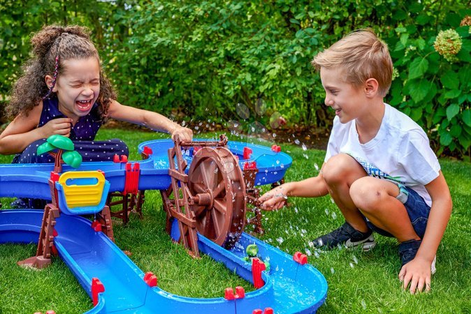 Vodne dráhy pre deti - Vodná dráha Mega Water Wheel AquaPlay - 3