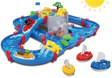 Bootsstraßen-Sets für Kinder AquaPlay vom Hersteller AquaPlay - Wasserstraßenset Mountain Lake AquaPlay 