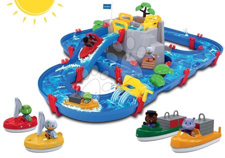 Bootsstraßen-Sets für Kinder AquaPlay vom Hersteller AquaPlay - Wasserstraßenset Mountain Lake AquaPlay 