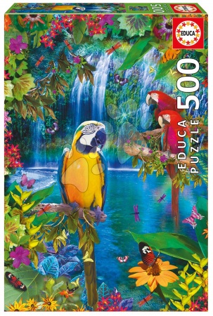 Puzzle - Puzzle Genuine Bird Tropical Land Educa 500 dielov od 11 rokov