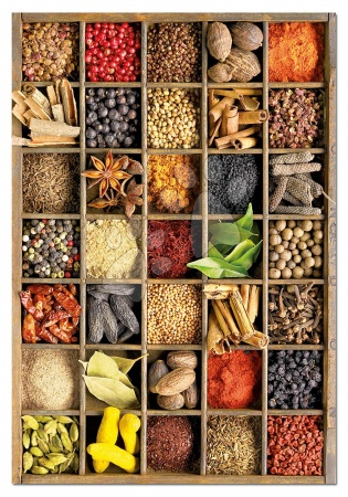 Puzzle 1000 dielne - Puzzle Spices Educa_1