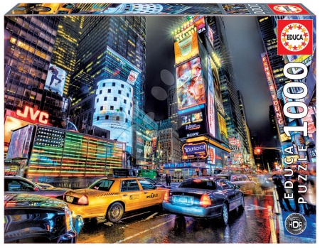 Puzzle 1000 dielne - Puzzle Times Square Educa