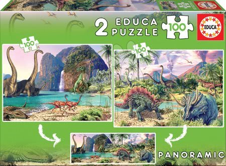 Dětské puzzle od 100–300 dílků - Puzzle Dino Educa