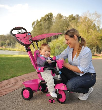 Tříkolky od 10 měsíců - Tříkolka Zoo Butterfly smarTrike - 4