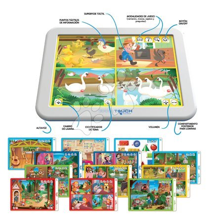 Interaktywne zabawki - Tablet elektroniczny Cuenta Cuentos Educa - 1
