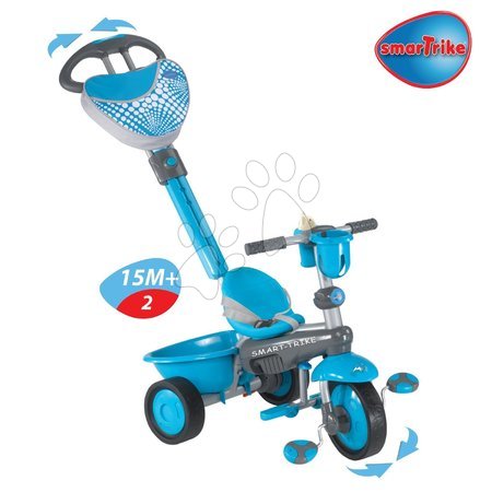 Tricikli od 10. meseca - Tricikel Zoo Delfin smarTrike - 2