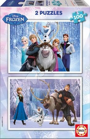 Jigsaw puzzles and games - Ice Kingdom Educa Frozen Puzzle