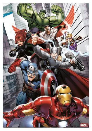 Puzzle 500 dílků - Puzzle Marvel Avengers Educa - 1