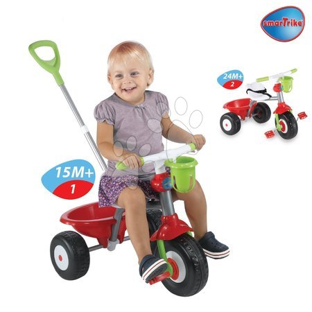 Triciclete de la 15 luni - Tricicletă Cupcake smarTrike - 1