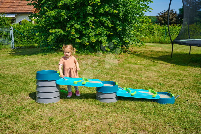Vodne dráhy pre deti - Vodná a bahenná dráha s dĺžkou 2,3 m Mudway Flow AquaPlay - 10