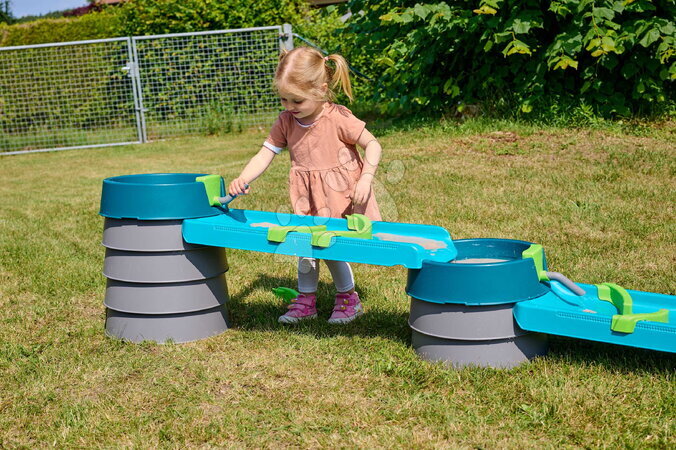 Vodne dráhy pre deti - Vodná a bahenná dráha s dĺžkou 2,3 m Mudway Flow AquaPlay - 11