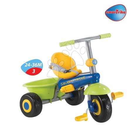 Neaktívna Staré položky - SMART TRIKE 1461100 Trojkolka PLUS FRESH - modro-žlto-zelená +10 mesiacov - 4