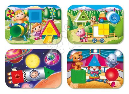 Puzzle pro nejmenší - Puzzle Baby Form Tvary Educa - 1