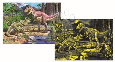 Detské puzzle od 100-300 dielov - Puzzle Dinosaury Educa - 1