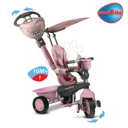 Tříkolky od 10 měsíců - Tříkolka Zoo Gala smarTrike - 1