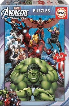 Avengers - Puzzle Avengers Educa 200 dielov od 6 rokov_1