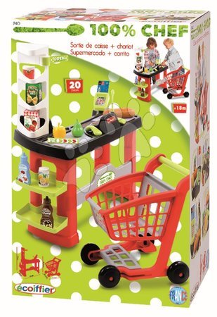 Obchody pro děti - SuperMarket 100% Chef Écoiffier - 1