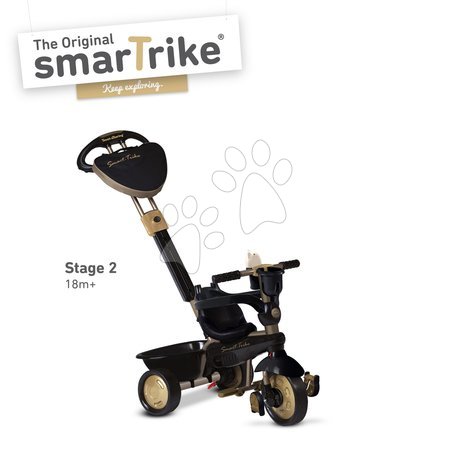 Trojkolky od 10 mesiacov - Trojkolka Dream Team Gold Touch Steering 4v1 smarTrike - 1