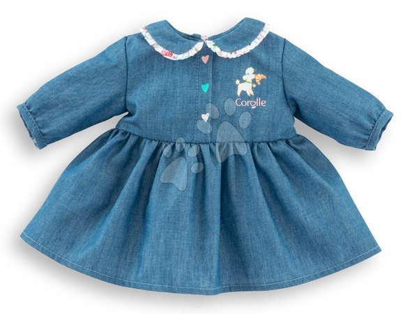 Oblačila za punčke - Oblekica za punčko Dress A Weekend in Paris Mon Grand Poupon Corolle