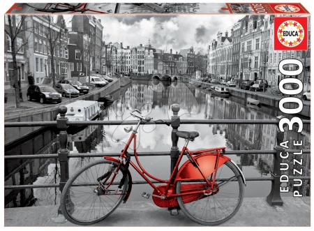 Puzzle 3000 dielne - Puzzle Genuine Amsterdam Educa