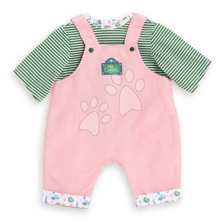 Oblačila za punčke - Majica s kratkimi rokavi in kombinezon za punčko T-shirt & Overall A Weekend in Paris Mon Grand Poupon Corolle