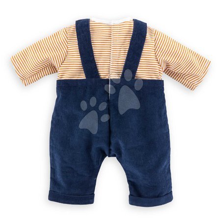 Oblačila za punčke - Majica in mornarsko modri kombinezon za punčko T-shirt & Navy Blue Overall Mon Grand Poupon Corolle_1