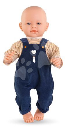 Puppenbekleidung - T-Shirt und Overall für die Puppe: T-shirt & Navy Blue Overall Mon Grand Poupon Corolle - 3