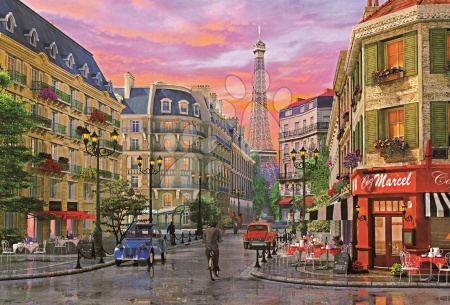 4000 - 8000 darabos puzzle - Puzzle D. H. Davison Rue Paris Educa - 1