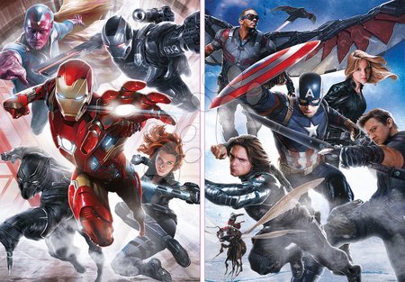 Puzzle 500 dílků - Puzzle Captain America: Občanská válka Educa - 1
