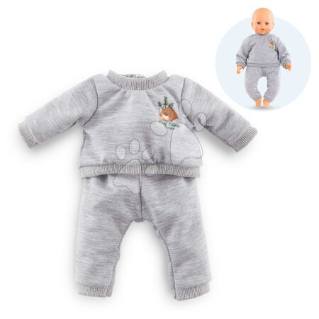 Ropa para muñecas - Chándal para muñeca Grey Joggings Little Explorer Mon Grand Poupon Corolle_1