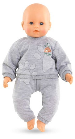 Oblečení pro panenky - Tepláková souprava pro panenku Grey Joggings Little Explorer Mon Grand Poupon Corolle - 2