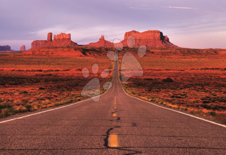 Puzzle 1500 dílků - Puzzle Cesta Monument Valley Educa - 1