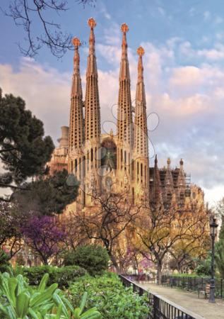Puzzle 1000 dílků - Puzzle Genuine Sagrada Familia Educa - 1