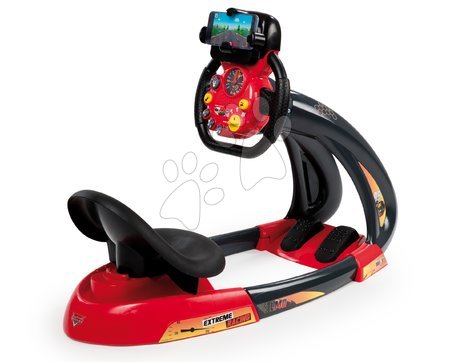 Trenažér pro děti - Trenažér Cars Carbon V8 Driver Smoby - 2