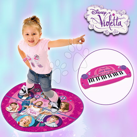 Régi termékek - Zenélő és világító kétrészes táncszőnyeg Violetta Smoby - 6