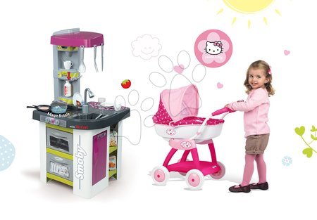 Kuhinje za otroke kompleti - Komplet kuhinja Tefal Studio BBQ Mehurčki Smoby - 40