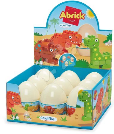 Stavebnice Abrick - Stavebnica Dino Eggs Écoiffier - 5