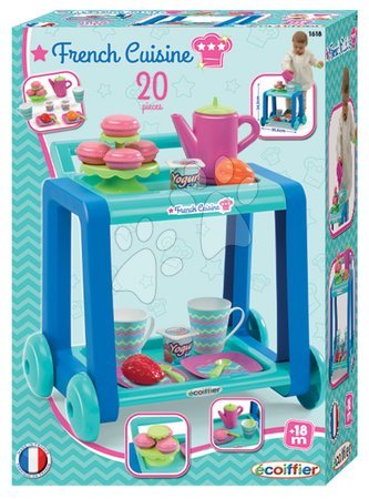 Nádobí a doplňky do kuchyňky - Servírovací vozík French Cuisine Écoiffier - 5