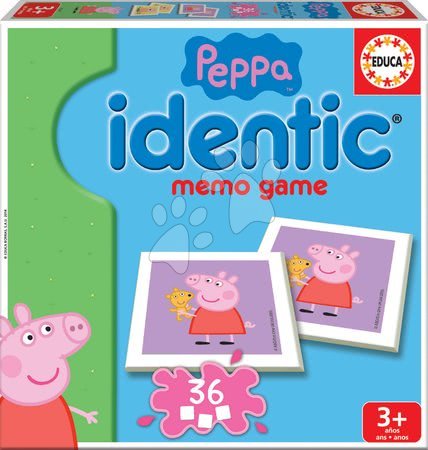 Spoločenské hry - Pexeso Peppa Pig Identic Educa