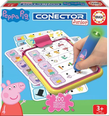 Dlhé zimné večery - Conector Junior Peppa Pig Educa 