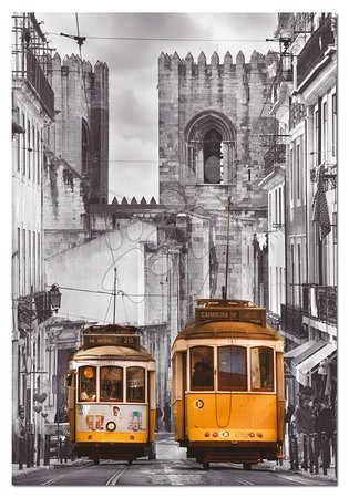 Puzzle cu 1500 de bucăți - Puzzle The Alfama - Cartierul Lisabona Educa - 1