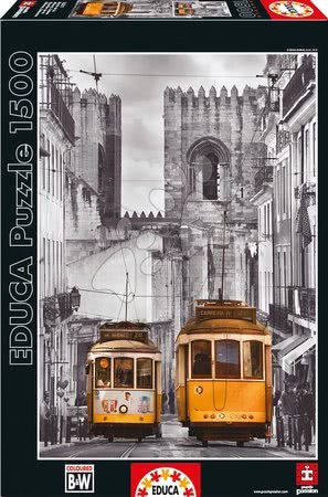 Puzzle cu 1500 de bucăți - Puzzle The Alfama - Cartierul Lisabona Educa - 2